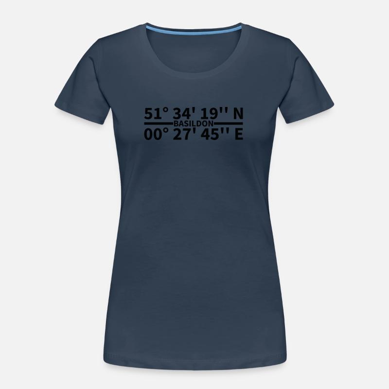 Basildon coordinates Women's Premium Organic T-Shirt