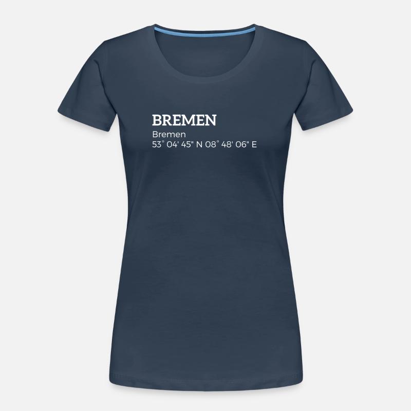 Bremen Bremen coordinates Women's Premium Organic T-Shirt