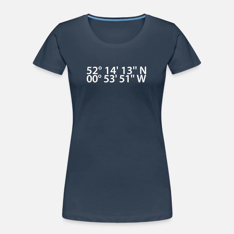 Northampton coordinates Women's Premium Organic T-Shirt
