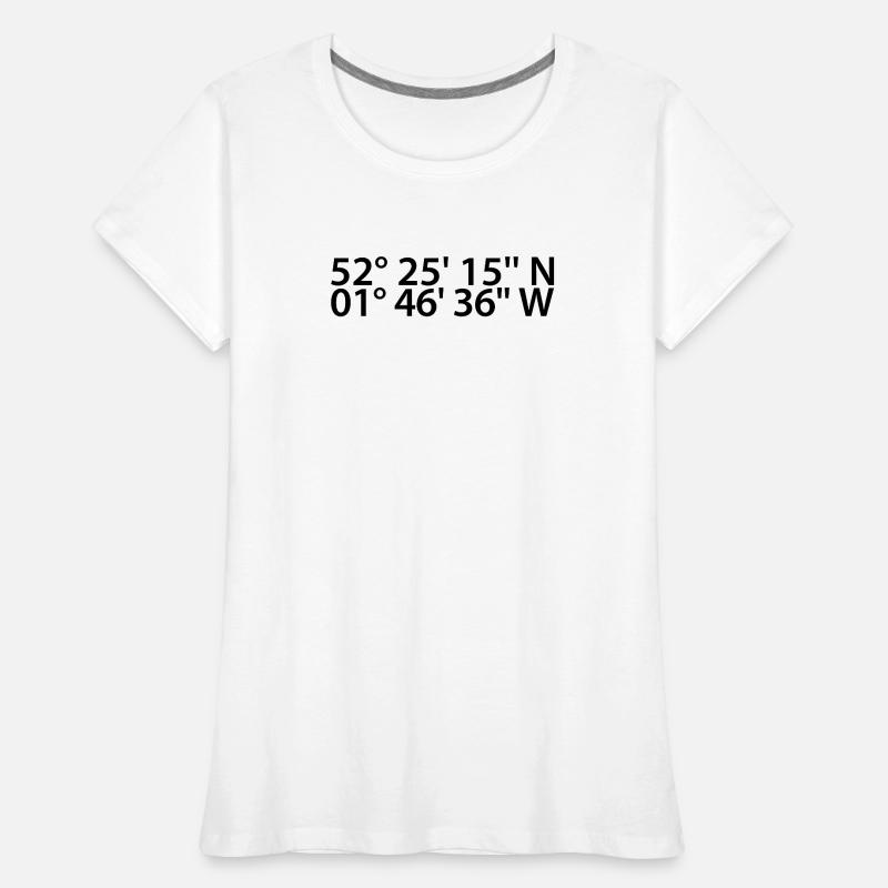 Solihull coordinates Women's Premium Organic T-Shirt