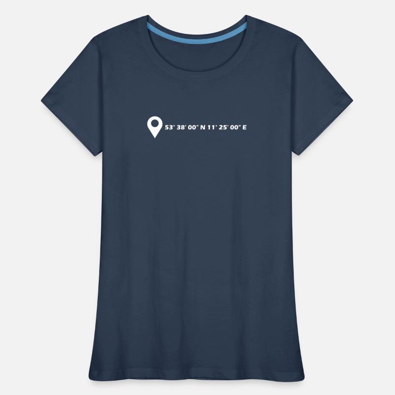 Schwerin coordinates Women's Premium Organic T-Shirt