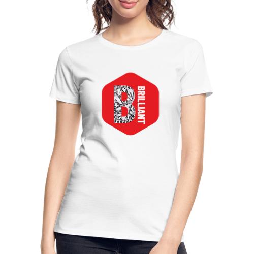 B brilliant red - Vrouwen premium bio T-shirt
