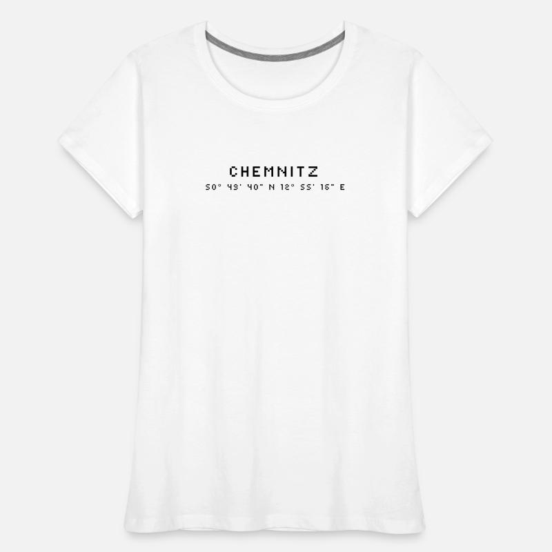 Chemnitz coordinates Women's Premium Organic T-Shirt