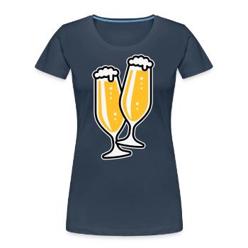 X2 Originals Meet (3) - T-shirt bio Premium Femme -  - Devant - Mia (176cm)