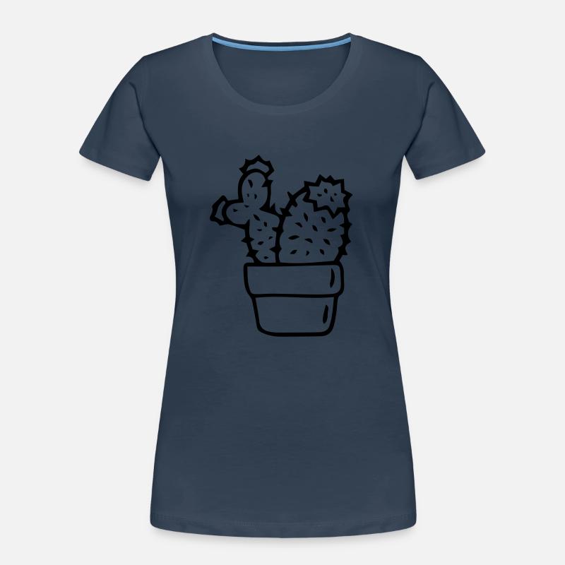Cactus Cacti Gift Idea Women's Premium Organic T-Shirt