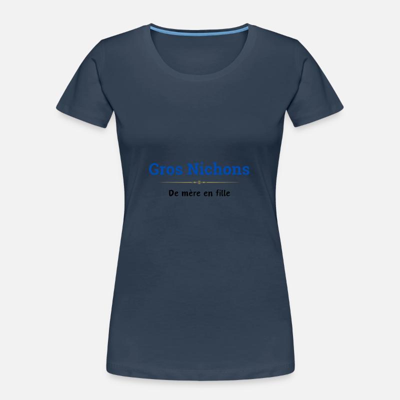 Große , Mutter zu Tochter Frauen Premium Bio T-Shirt