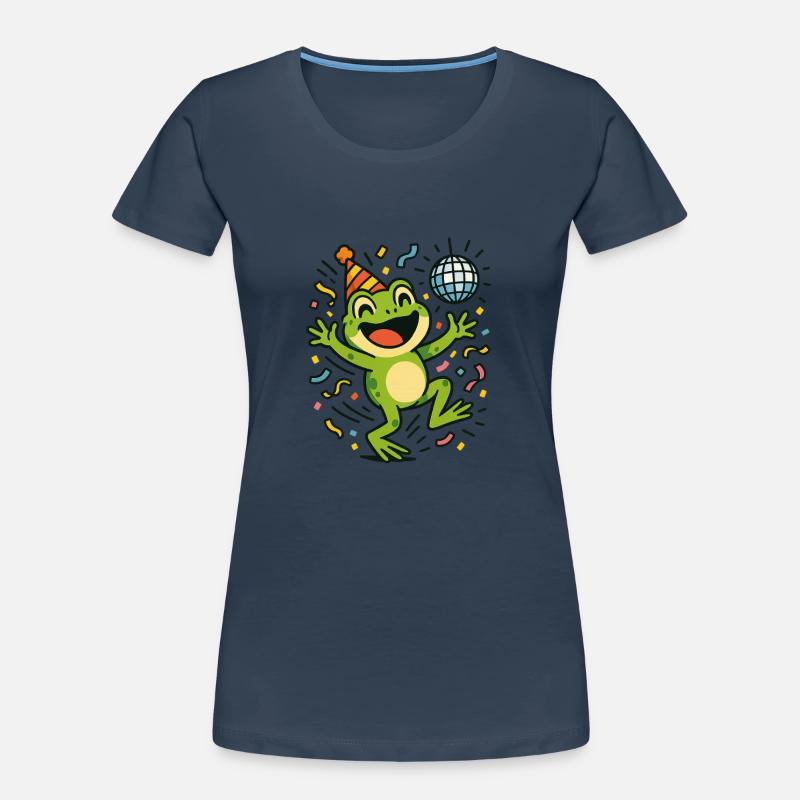 Party Frog Women's Premium Organic T-Shirt