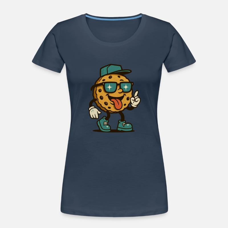 Marcheur de biscuits T-shirt bio Premium Femme