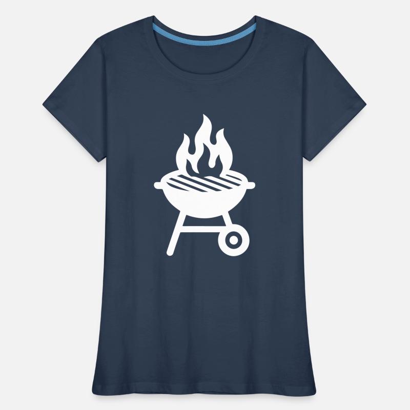 Grill Icon Women's Premium Organic T-Shirt