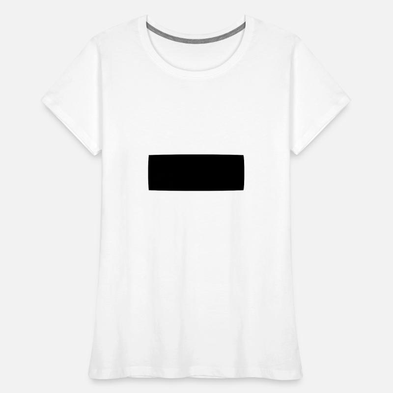 shape rectangle square shape Women's Premium Organic T-Shirt