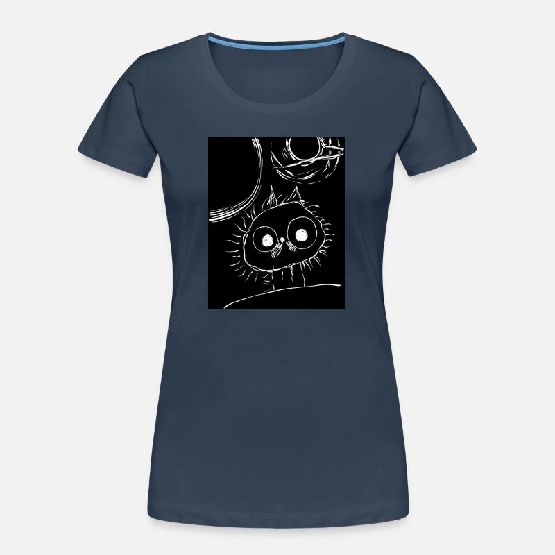Chat dans l’espace T-shirt bio Premium Femme