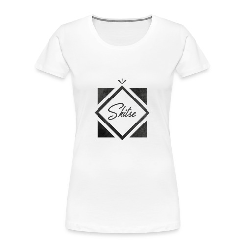 T-shirt Skitse losange - T-shirt bio Premium Femme