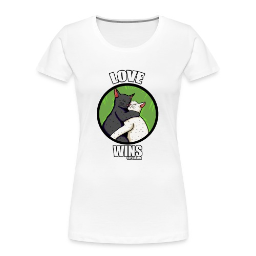 CATS KARMA - Frauen Premium Bio T-Shirt