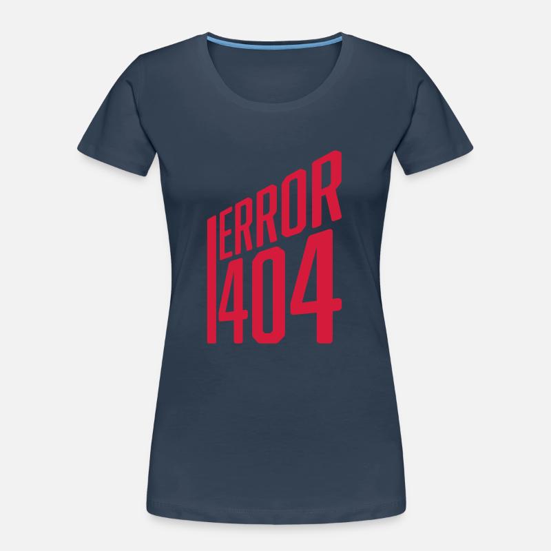 Erreur de code 404 T-shirt bio Premium Femme