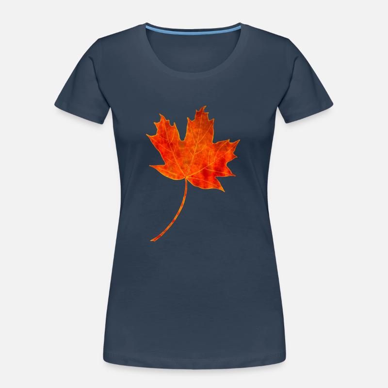 Maple leaf Women's Premium Organic T-Shirt