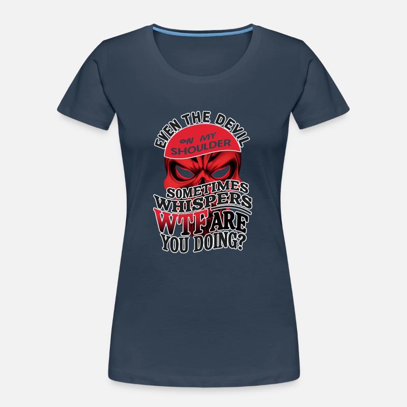 Devil’s Whisper : Édition Conflit Intérieur T-shirt bio Premium Femme