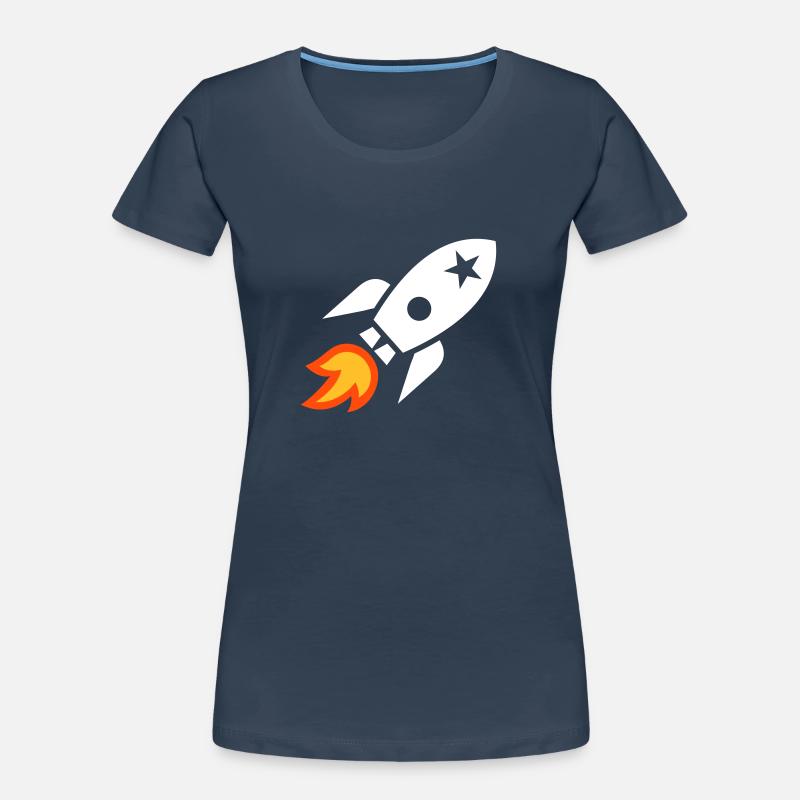 Fusée T-shirt bio Premium Femme