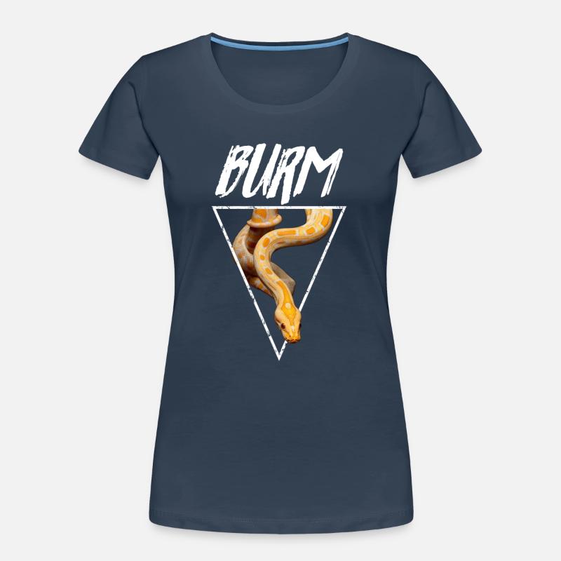 Albino Burmese Python Snake Owner Women's Premium Organic T-Shirt