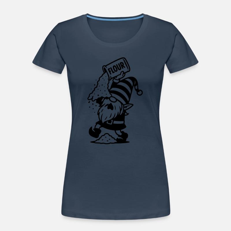 Biscuits à la farine de gnome cuits T-shirt bio Premium Femme