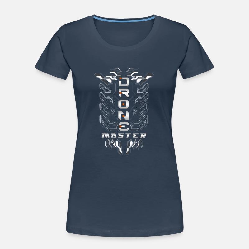 Drone Drones Drone Flight Drone Pilot T-shirt bio Premium Femme