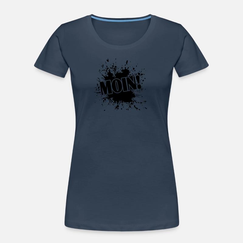 Moin moin Frauen Premium Bio T-Shirt