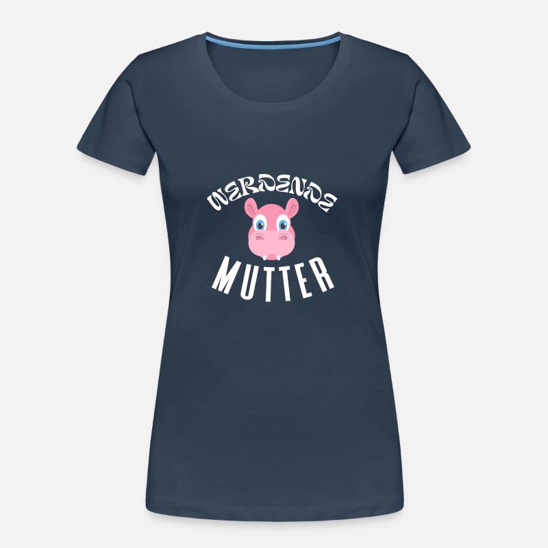 Werdende Mutter Frauen Premium Bio T-Shirt
