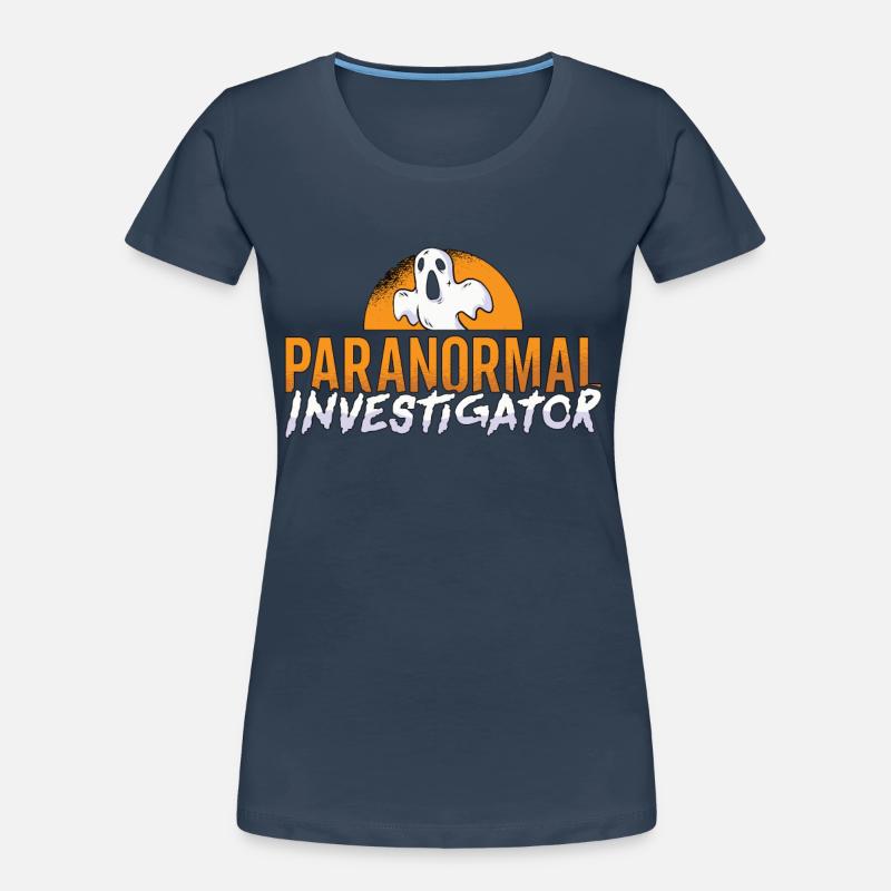 Ghost Hunt Creepy Ghost Hunter Horror Gift Women's Premium Organic T-Shirt