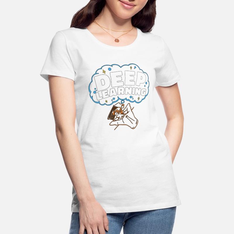 Artificial Intelligence Deep Learning Programmer Frauen Premium Bio T-Shirt