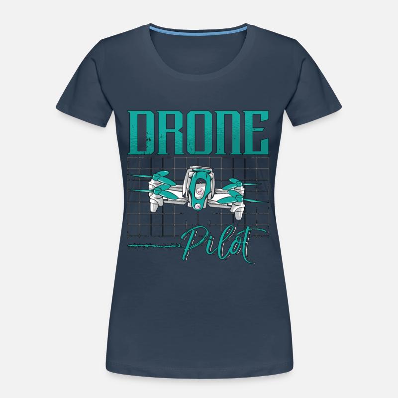 Télécommande Drone Racing Drone Pilot Fpv Race T-shirt bio Premium Femme