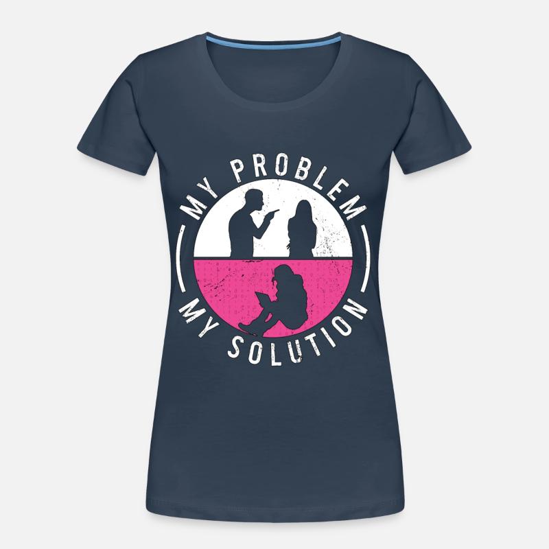 Data Miner My Problem My Pictogram Mom Programming Frauen Premium Bio T-Shirt