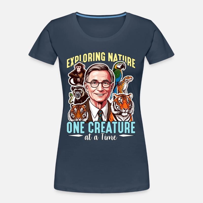 Zoologist Exploring Nature One Creature Zookeeper Women's Premium Organic T-Shirt