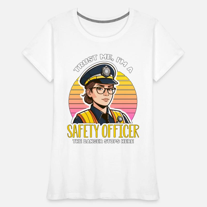 Agent de sécurité Faites-moi confiance, je suis un responsable de la sécurité T-shirt bio Premium Femme
