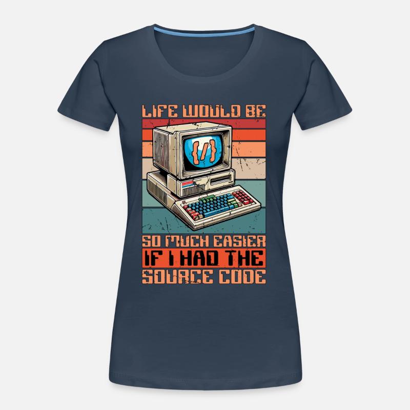 Coder Life Would Be So Much Easier Web Developer Women's Premium Organic T-Shirt