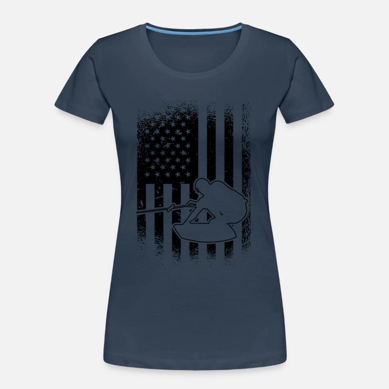 Wakeboard Wakeboarding Wakeboarder Gift Idea Women's Premium Organic T-Shirt