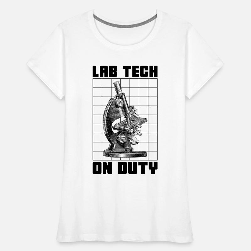 Laboratory Technician Science Lab Tech Gift Idea Women's Premium Organic T-Shirt