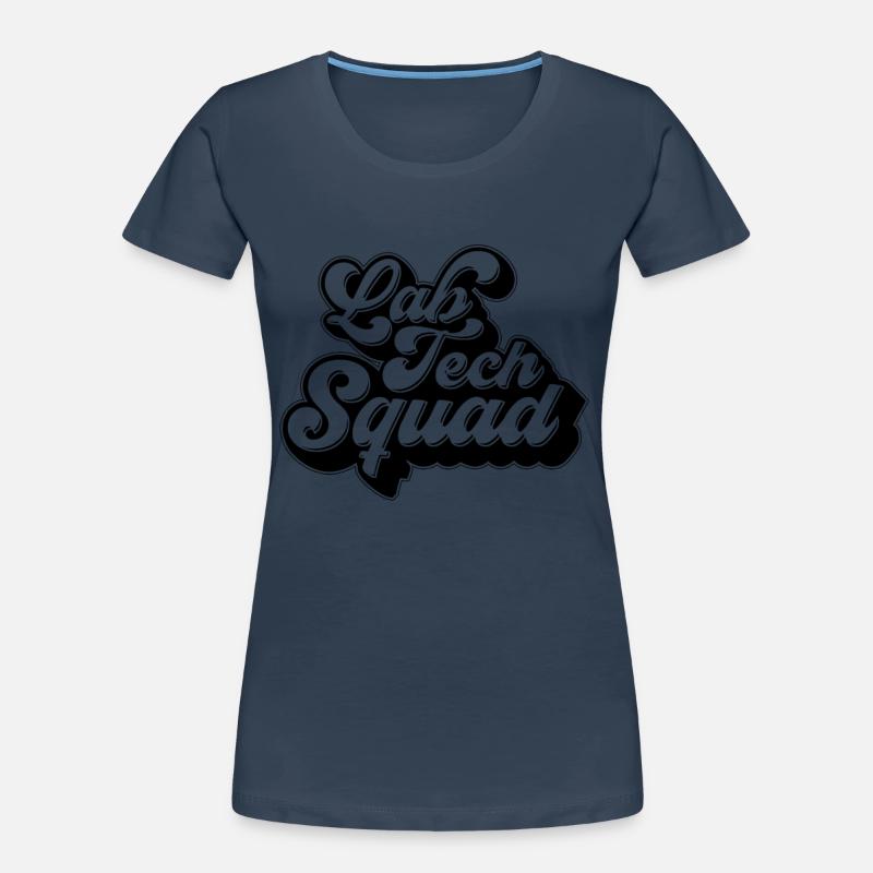 Lab Tech Squad Lab Scientist Laboratory Technician Frauen Premium Bio T-Shirt