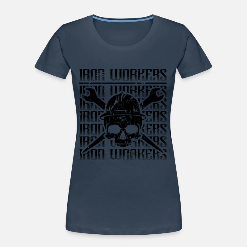 Iron Workers Weld Construction Worker Ironworkers Frauen Premium Bio T-Shirt