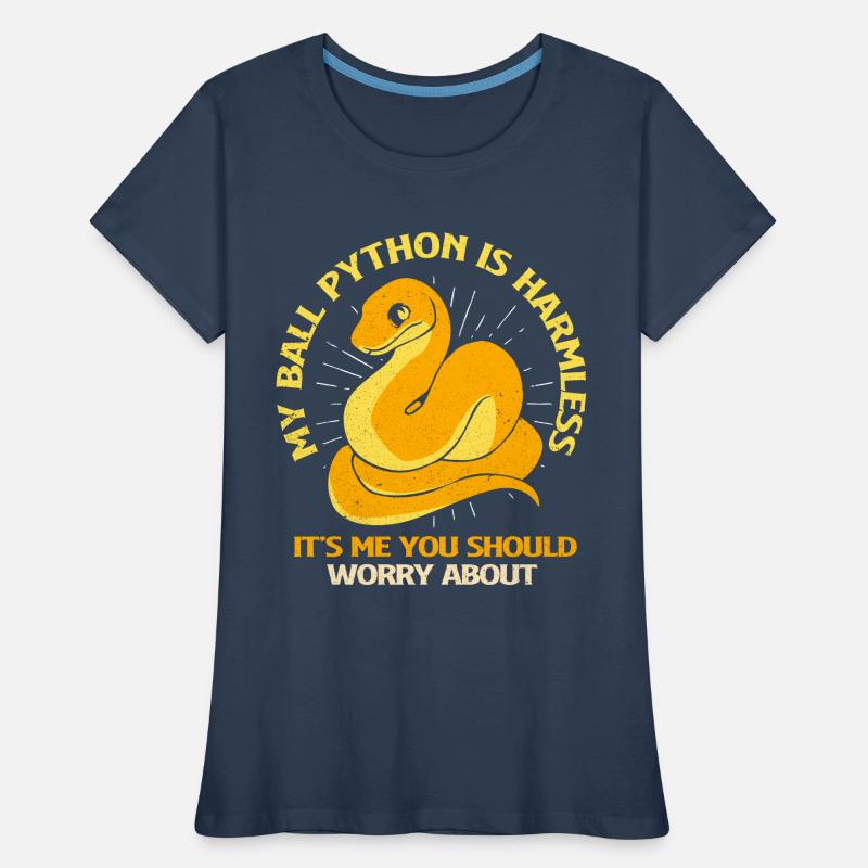Python Women's Premium Organic T-Shirt