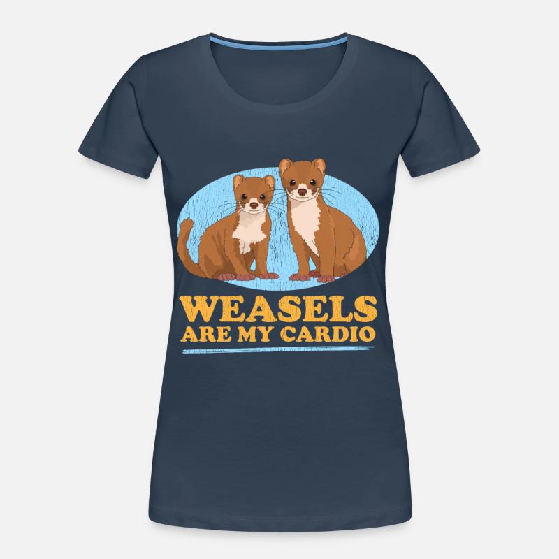 Weasel Mouse Weasel Hermännchen Gift Women's Premium Organic T-Shirt