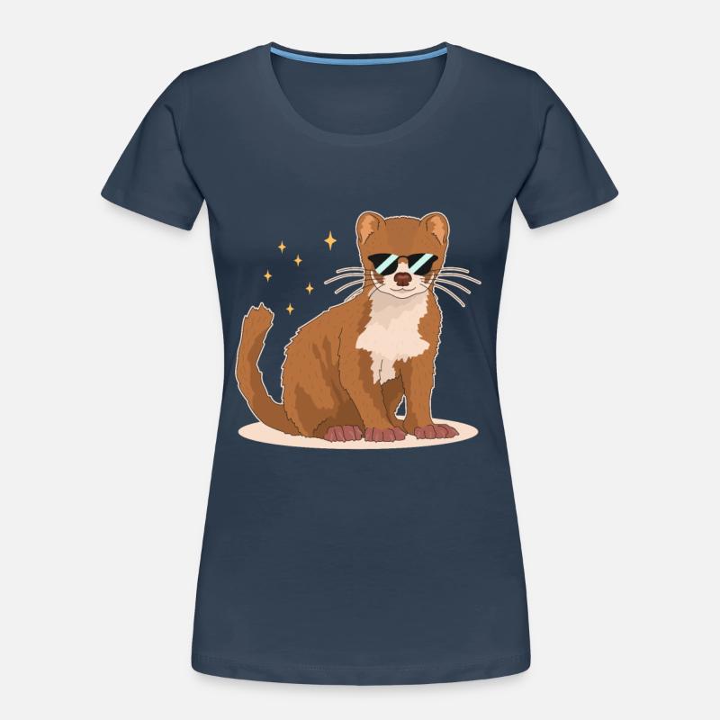 Weasel Mouse Weasel Dwarf Weasel Gift Women's Premium Organic T-Shirt