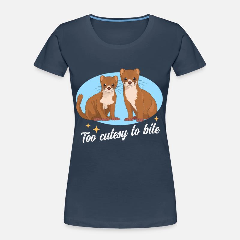 Weasel Mouse Weasel Hermännchen Gift Women's Premium Organic T-Shirt