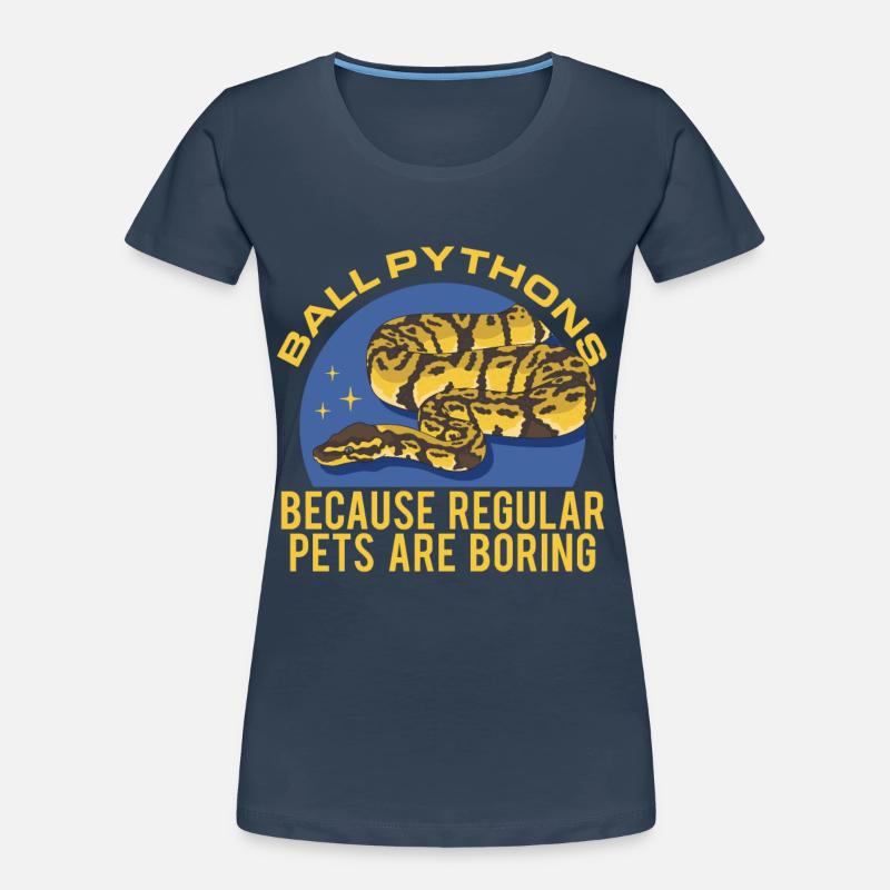 Roi Python Serpents Python Cadeau T-shirt bio Premium Femme