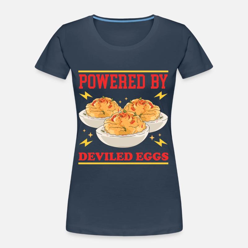 Stuffed Eggs Dressed Deviled Eggs Gifts Women's Premium Organic T-Shirt