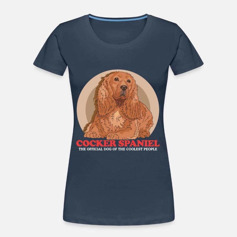 Cocker Spaniel Dogs Cocker Spaniel Gift Women's Premium Organic T-Shirt