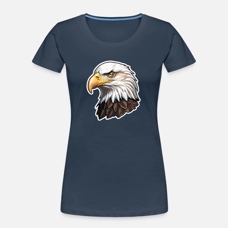 Bald Eagle Women's Premium Organic T-Shirt