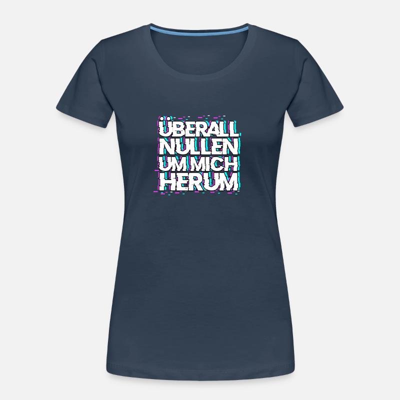 Informatiker Programmierer Computer Cloud Internet Frauen Premium Bio T-Shirt