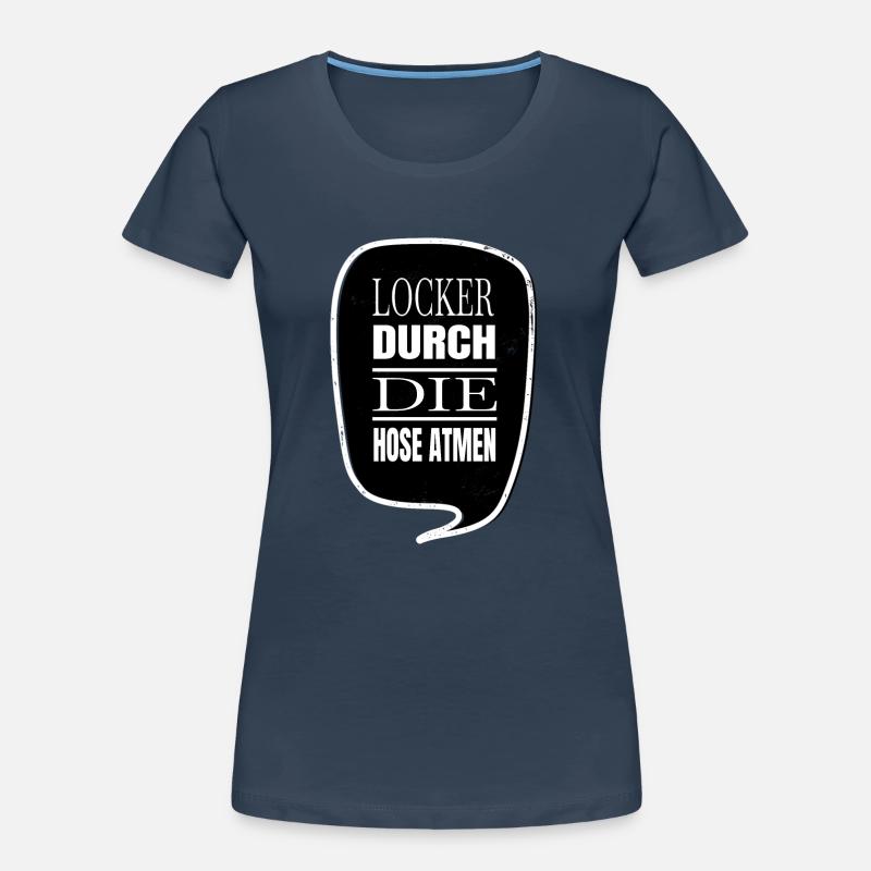 geschenkidee statement weihnachten Frauen Premium Bio T-Shirt