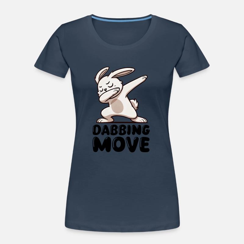 Rabbit Rabbit Dabbing Women's Premium Organic T-Shirt