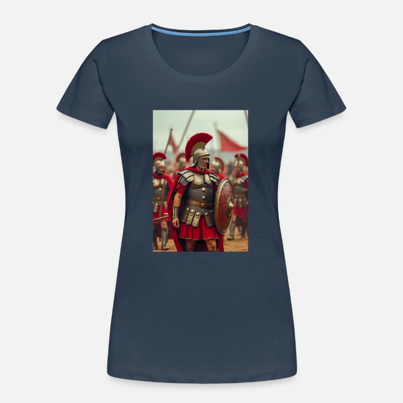 Le centurion commande, les mythes slaves persistent dans le T-shirt bio Premium Femme
