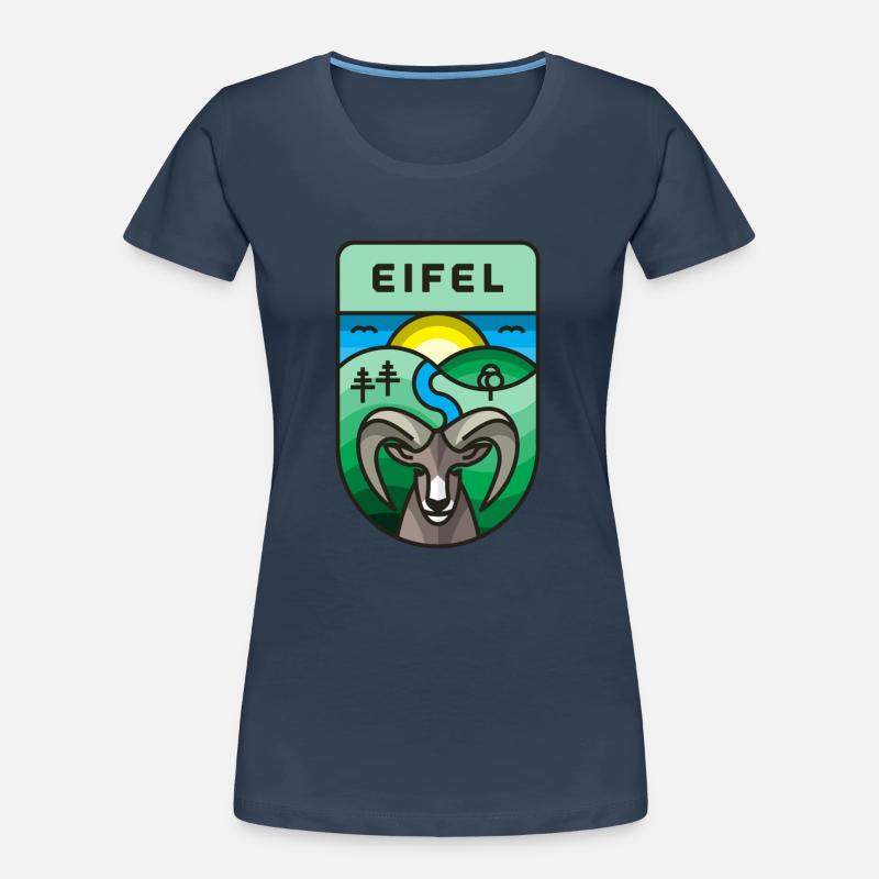 Eifel Patch Frauen Premium Bio T-Shirt
